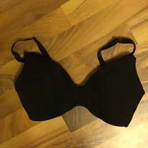 Black Motherhood clip down, wireless nursing bra